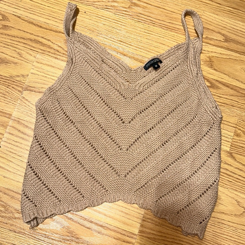 Crochet crop top